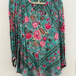 Spell Babushka Blouse. Xs. excellent condition